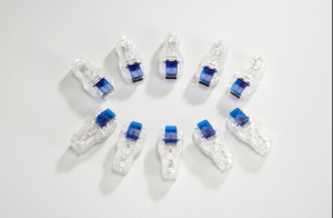 Resting ECG Clip New For IQ Mark Holter 4mm Reusable 10/Pk