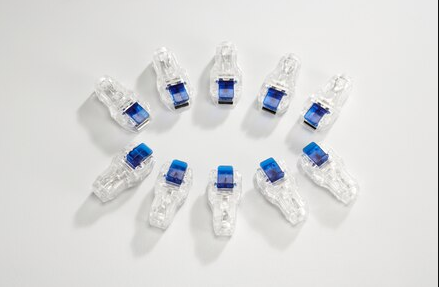 Resting ECG Clip New For IQ Mark Holter 4mm Reusable 10/Pk