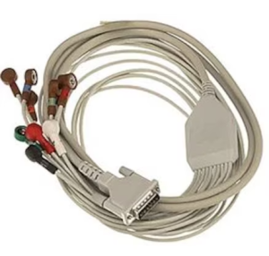 Snap Cable New For ELI Series ECG Snap 10 Wire Lead Ea