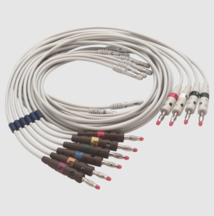 Electrocardio Leadwire New Banana End 10 Lead Ea