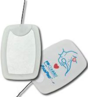 PadPro Defibrillator Pad Adult/Child New f/ Zll Cnctr 6.1x4.5" Plmr Adh Gl 10/Bx
