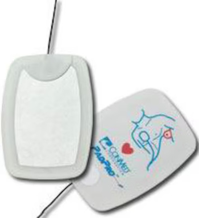 PadPro Defibrillator Pad Adult/Child New f/ Zll Cnctr 6.1x4.5" Plmr Adh Gl 10/Bx