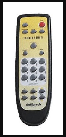 Defibtech AED Trainer Remote Control New For Lifeline AED Trainer Unit Ea