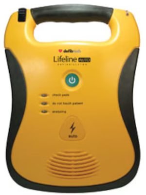 Lifeline Auto AED Defibrillator New Automatic Ea