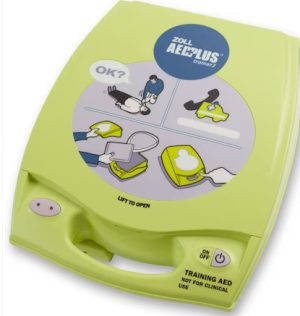 AED Plus Trainer II Trainer Defibrillator New Ea