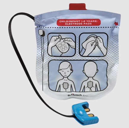 Defibtech AED Pad Pediatric New 1/Pair