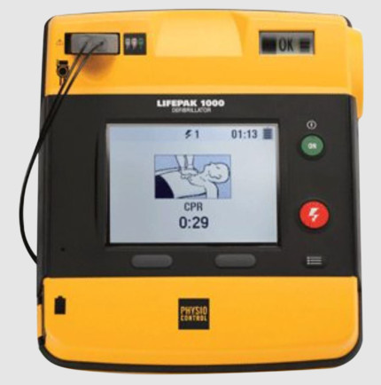 LIFEPAK AED Defibrillator New Ea